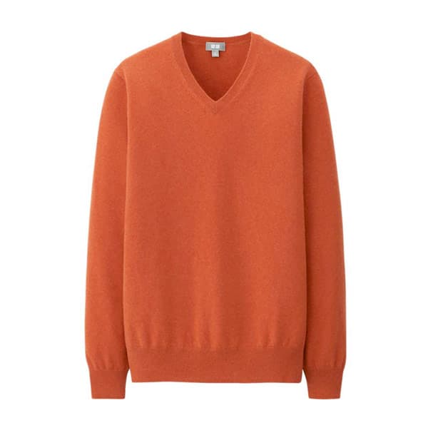 Uniqlo Cashmere V Neck Sweater