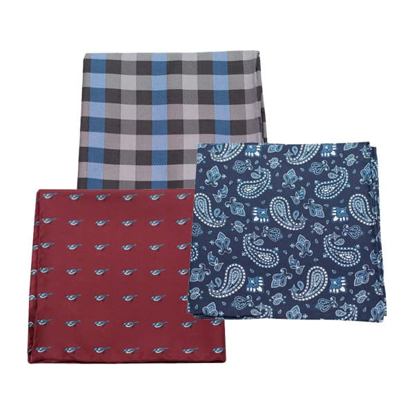 The Tie Bar Wool Pocket Square