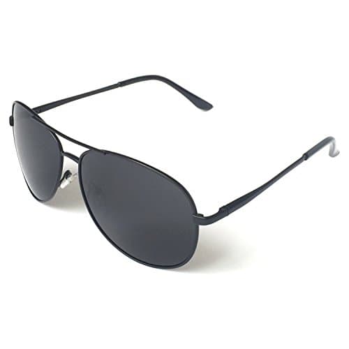 Black Aviator Sunglasses