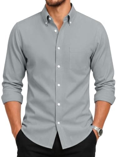 Light gray Oxford shirt