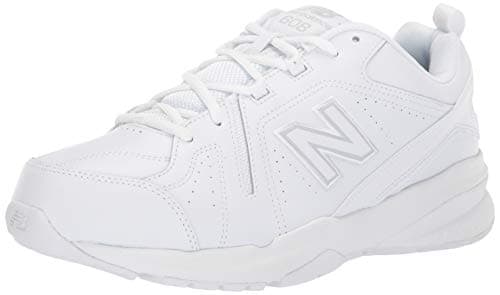 White wide-fit sneakers