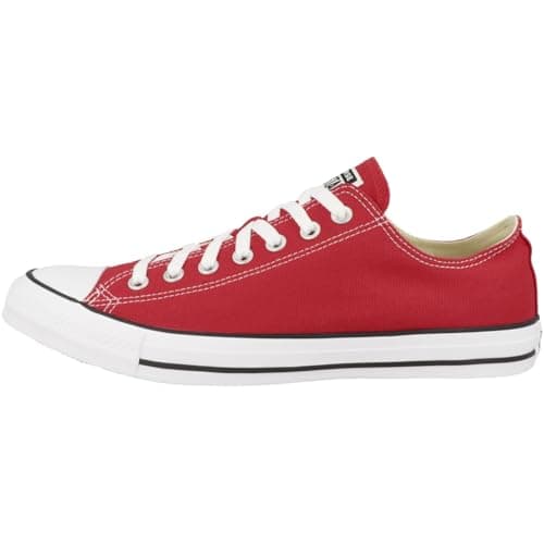 Red Chuck Taylor low tops