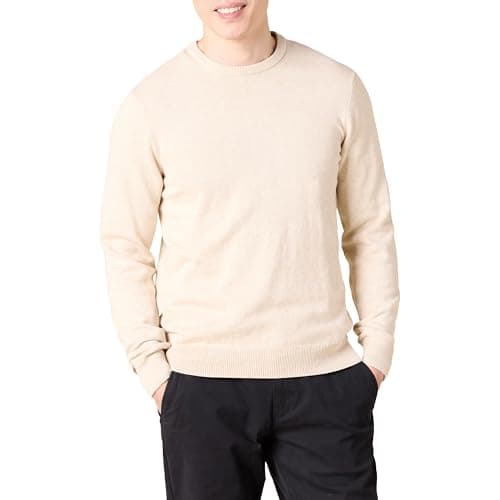 Oatmeal cable-knit sweater