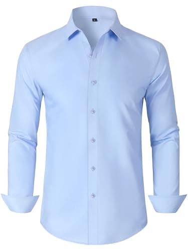 Light blue Big & Tall dress shirt