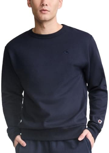 Original-navy fleece crewneck sweatshirt