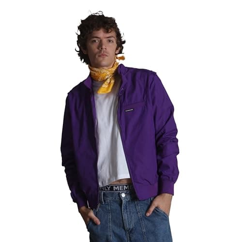 Purple lightweight bomber jacket