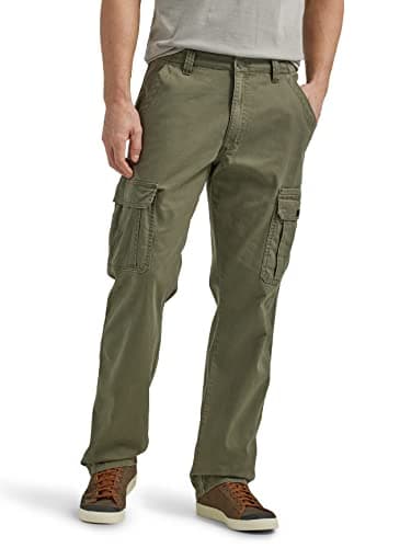 Olive relaxed cargo pants