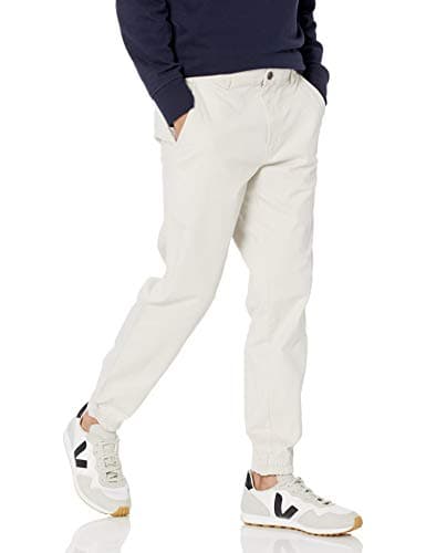 Stone chino joggers