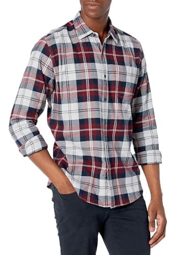 Checked flannel shirt