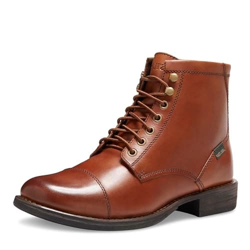 Brown Eastland Lace-Up Boots