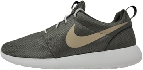 Nike Roshe One in cargo khaki and Summit White