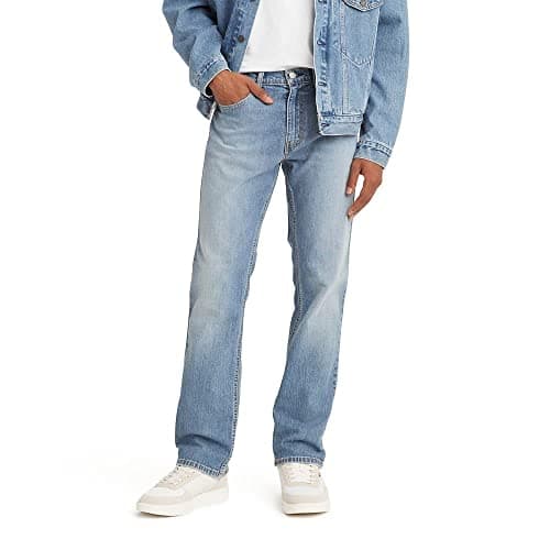 Dark-indigo relaxed jeans