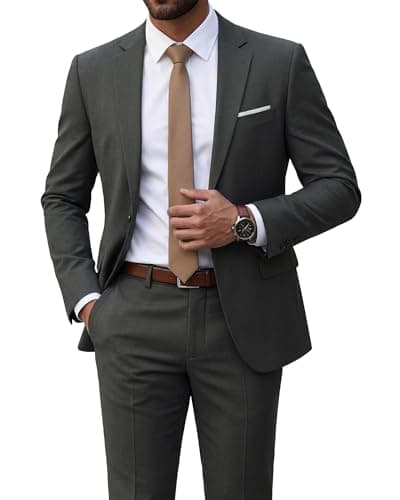 Charcoal Two-Piece Suit