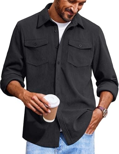 Dark grey overshirt