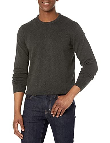 Charcoal crewneck sweater