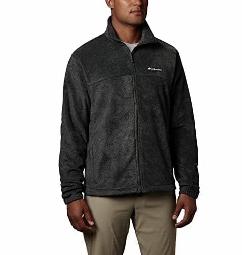 Charcoal fleece midlayer