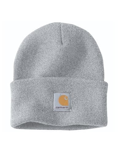 Gray knit beanie