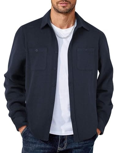 Navy overshirt