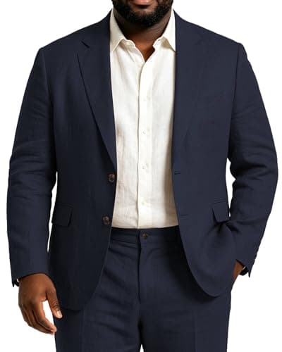 Navy Big & Tall sport coat