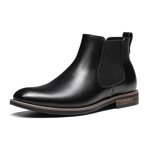 Black Chelsea boots