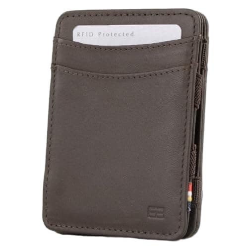 Brown Leather Magic Wallet