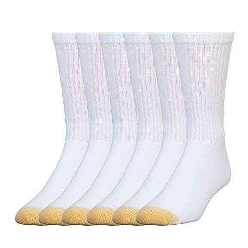 White casual crew socks