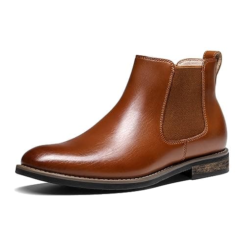 Brown Chelsea boots