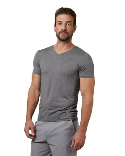 Gray V-Neck T-Shirt