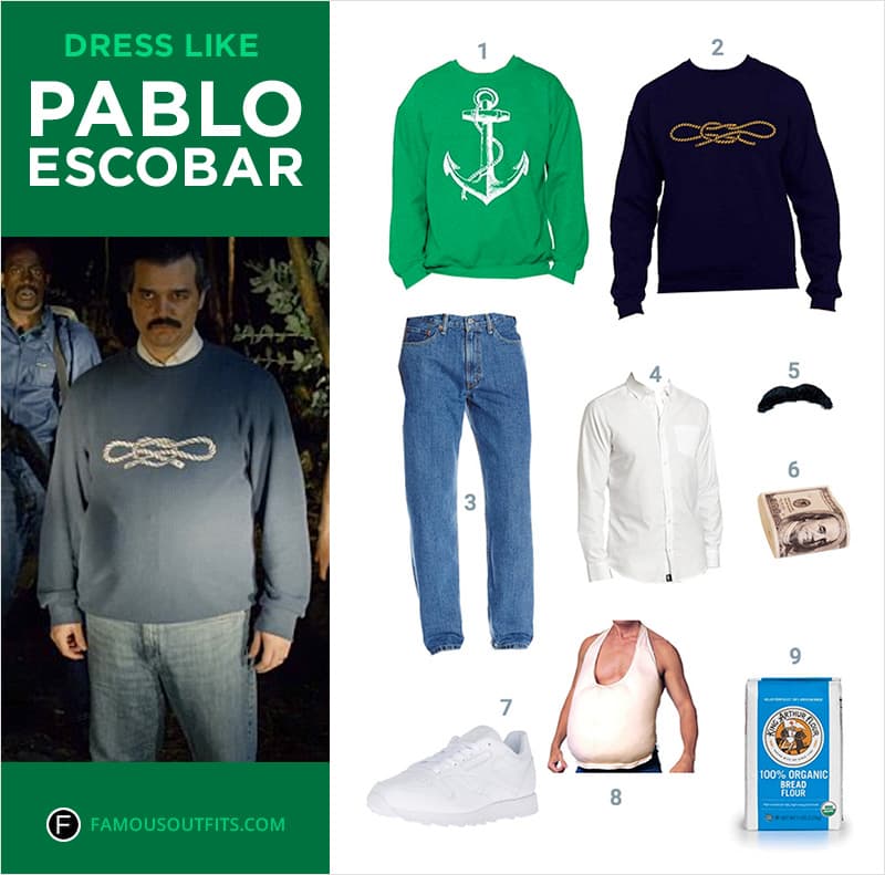 Dress Like Pablo Escobar