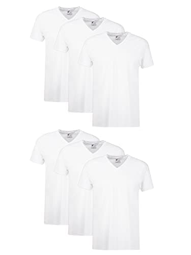 White V-Neck T-Shirt
