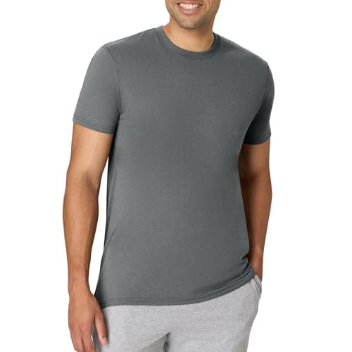 Blue-Gray Crewneck T-Shirt