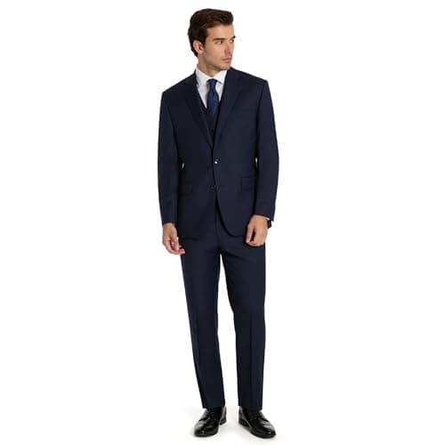Navy solid sport coat