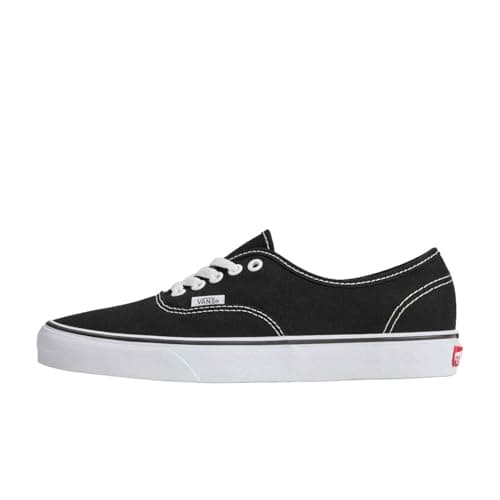 Black Canvas Low-Top Sneakers