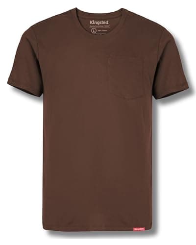 Brown Pocket T-Shirt