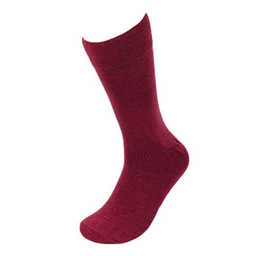 Burgundy Dress Socks