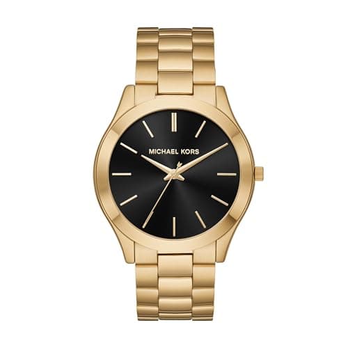 Gold-Tone Bracelet Watch