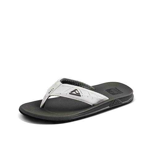 White-Strap Flip-Flops
