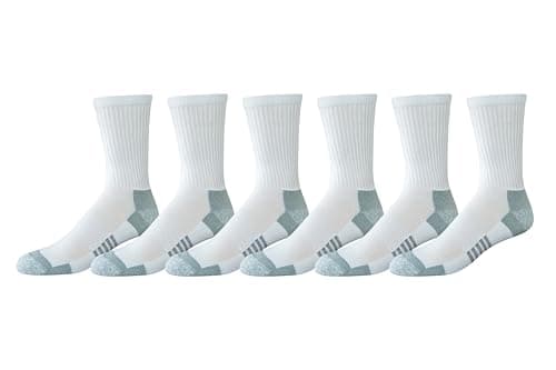 White Crew Socks