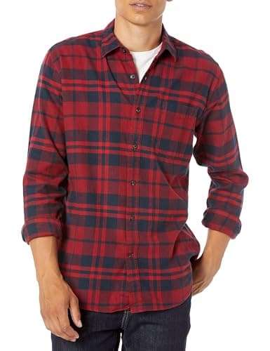 Red Plaid Flannel Shirt