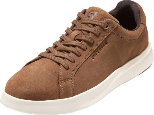 Brown Suede Low-Top Sneakers