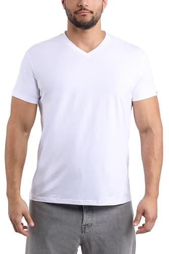 White V-Neck T-Shirt