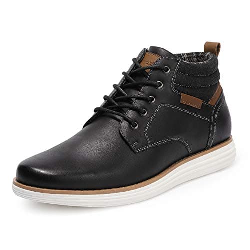 Black Mid-Top Sneakers