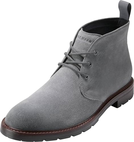 Gray Suede Chukka Boots