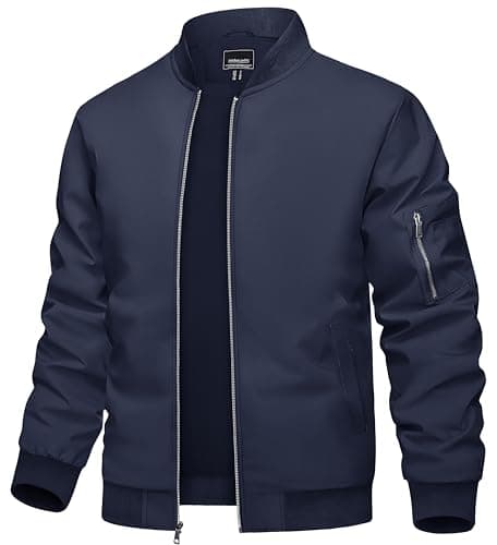 Navy Bomber Jacket
