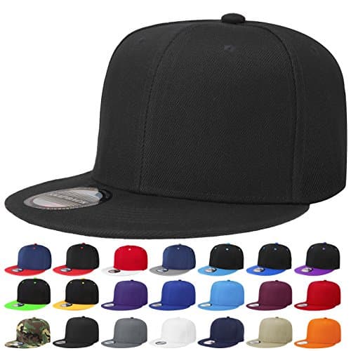 Black Snapback Cap