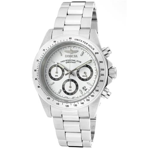 Stainless-Steel Chronograph Watch