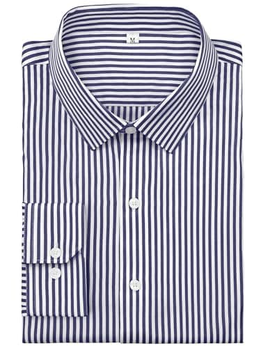 Blue-and-White Striped Shirt