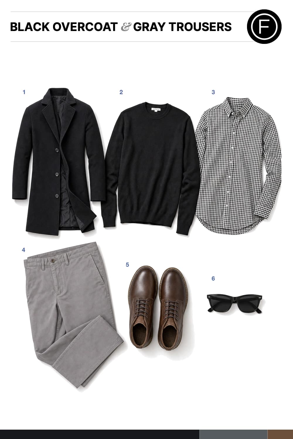 John Mayer’s Black Overcoat & Gray Trousers Outfit