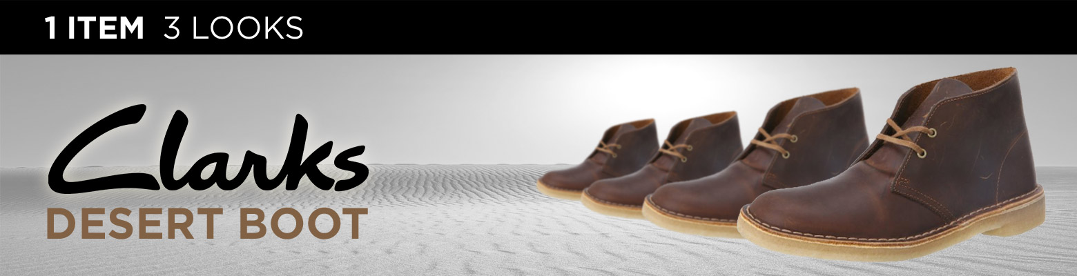 Clarks Desert Boot (1 Item – 3 Looks)