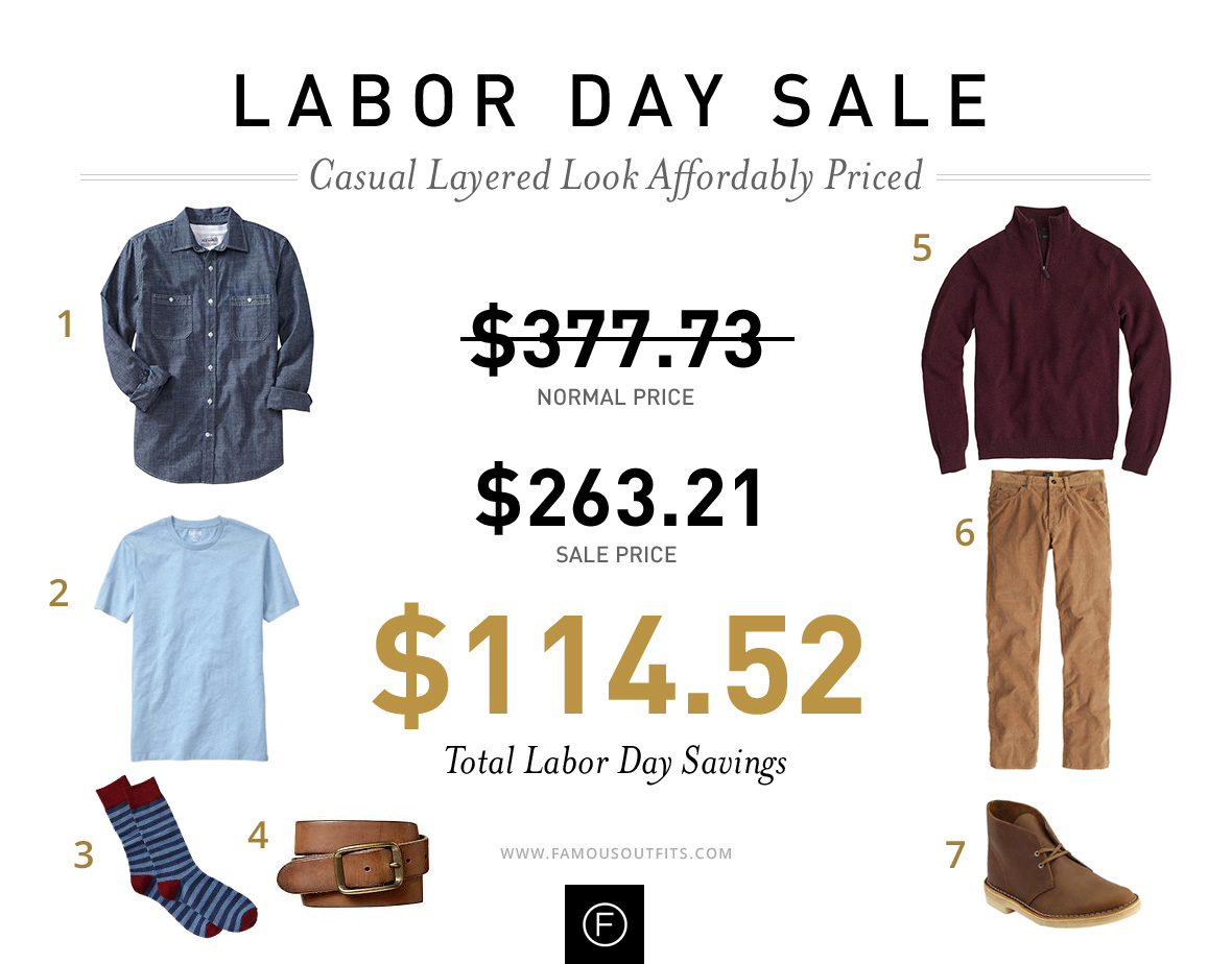 Business Casual Look - Labor Day Outfits